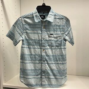 O’Neil boys short sleeve button up dress shirt
